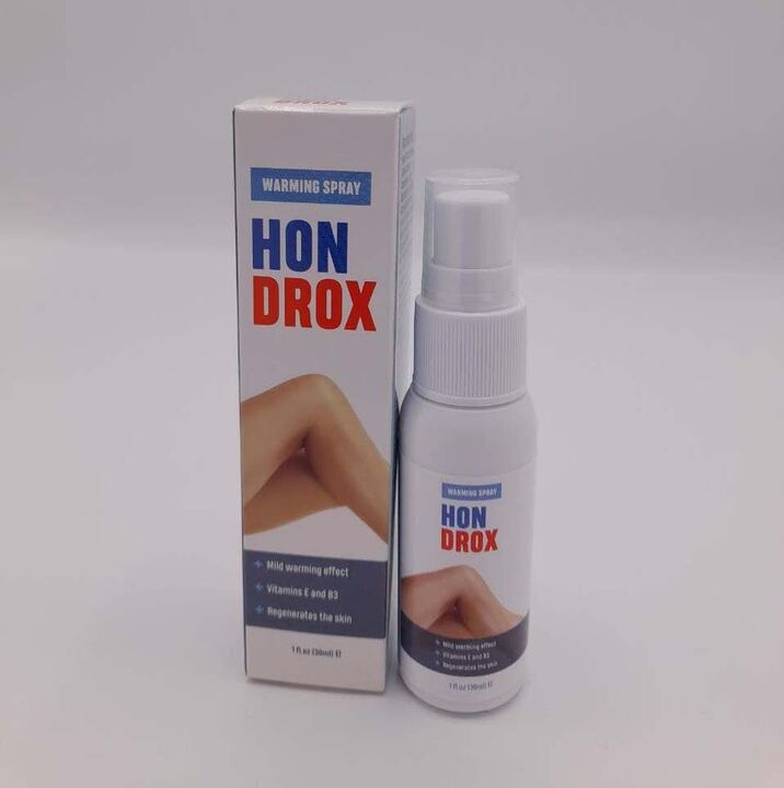 What does Hondrox spray look like 