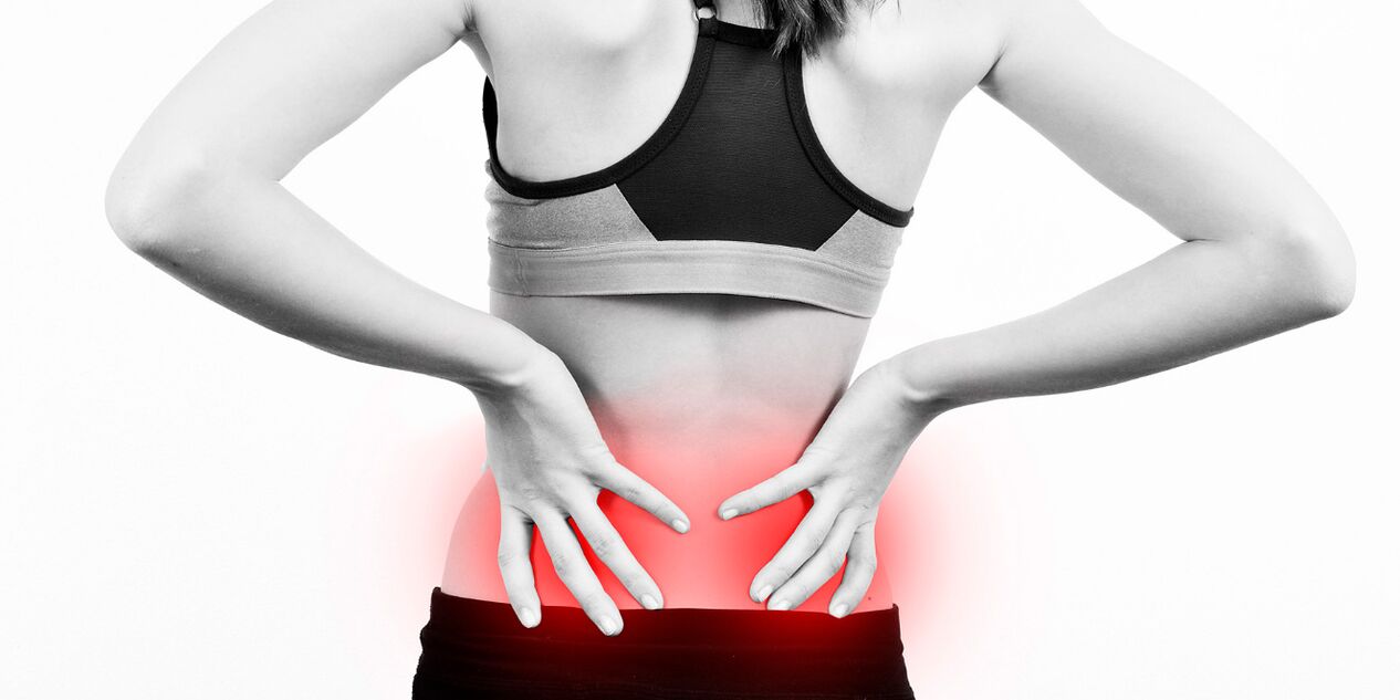 symptoms of lower back pain