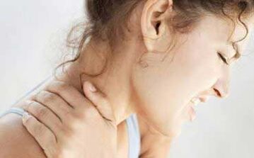 Girl's pain in the girl