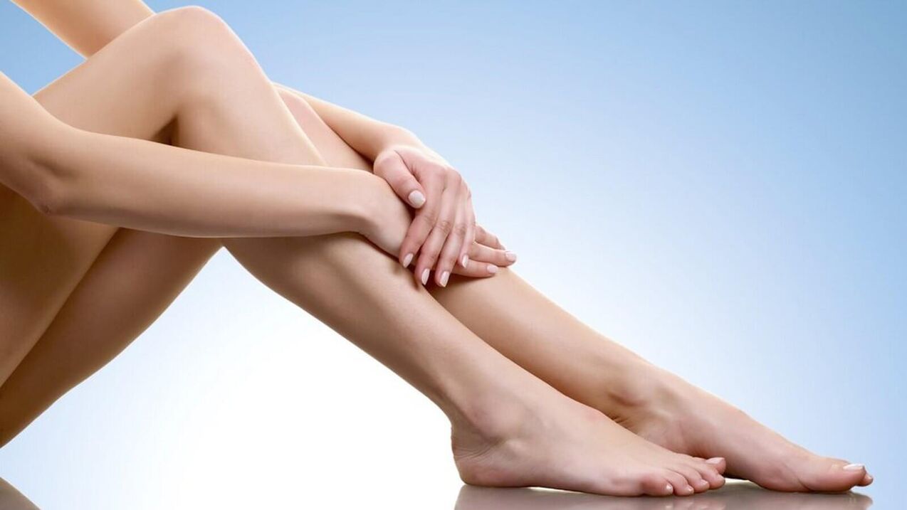legs after treatment for knee arthrosis