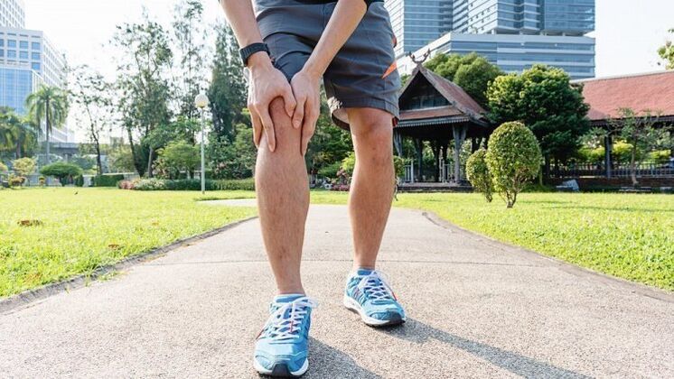 knee pain with arthrosis photo 1